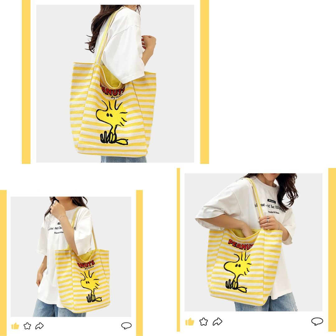 Snoopy | Canvas bag | Tote bag