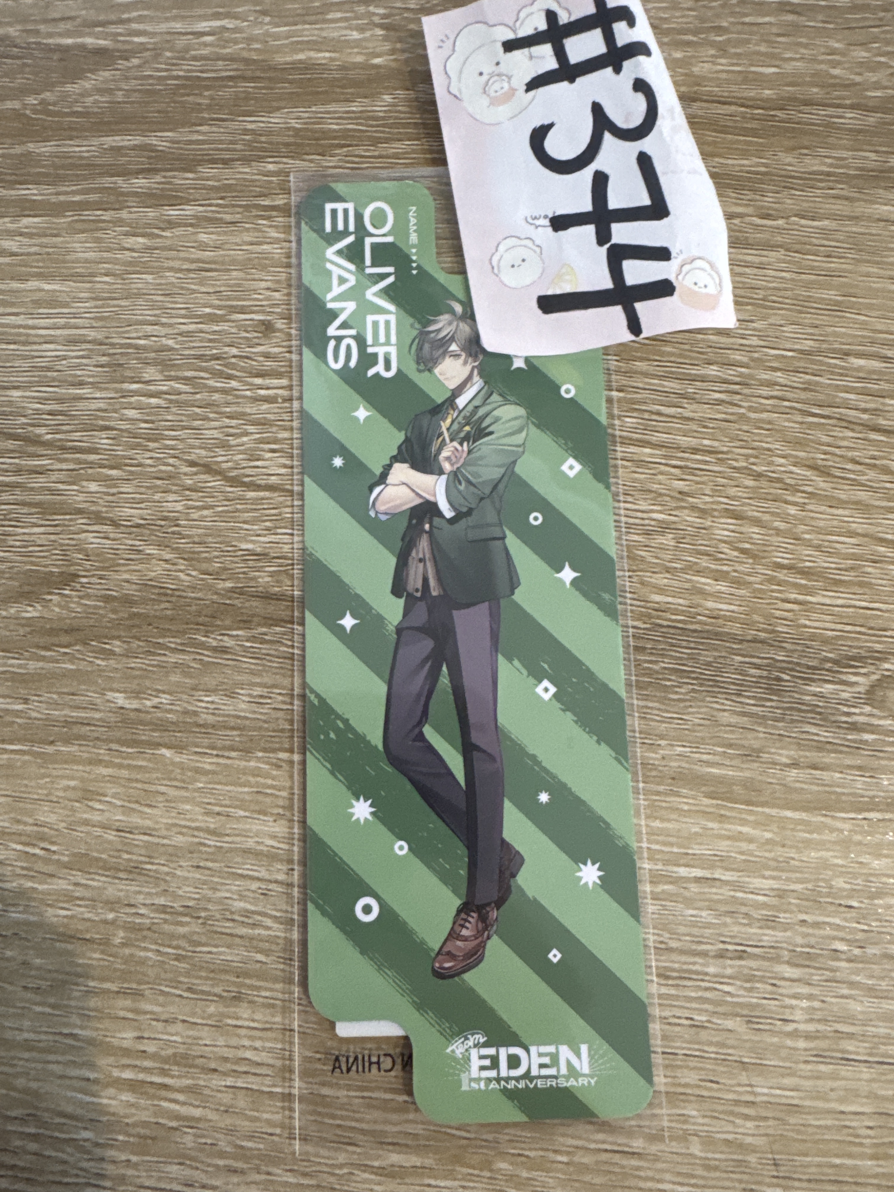 彩虹社  OLIVER 書籤#374