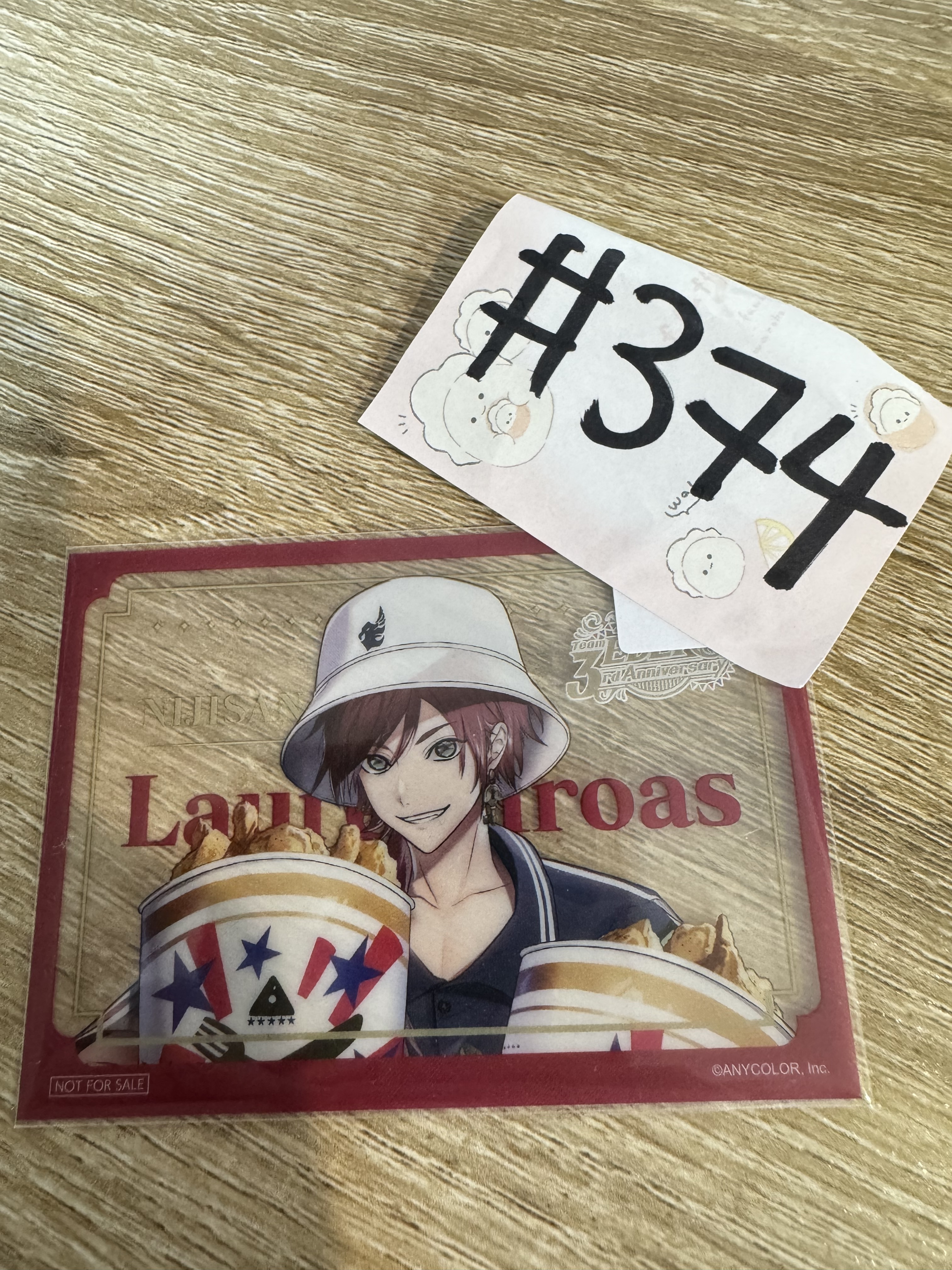 彩虹社  LAUREN 小卡#374