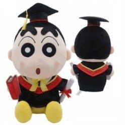 蠟筆小新 畢業公仔 - 12"