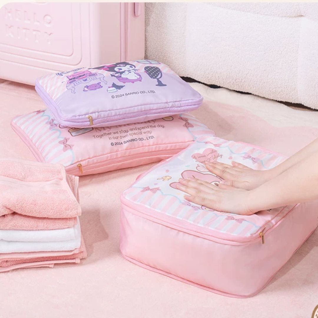 PC狗 Sanrio 旅行壓縮收納袋 - 儲物袋
