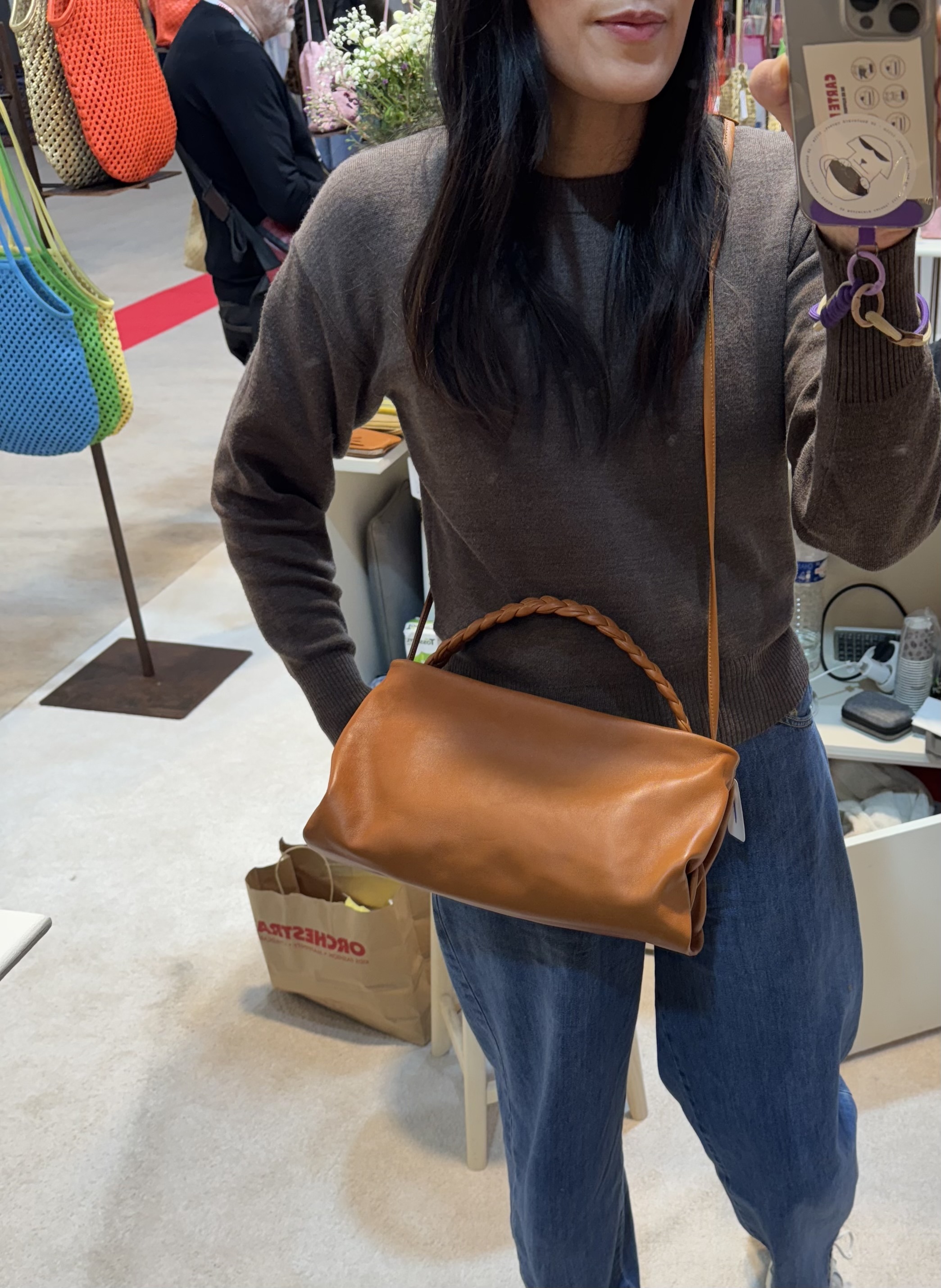 Naterra Leather bag - Inaya