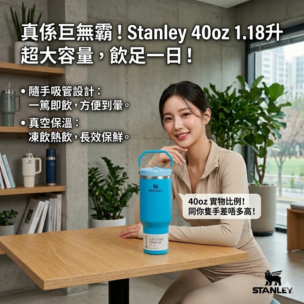 【預購】Stanley SFlip H042756 水杯40oz