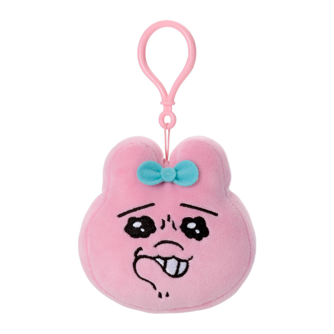 Opanchu Usagi 褲褲兔 頭形公仔鑰匙扣