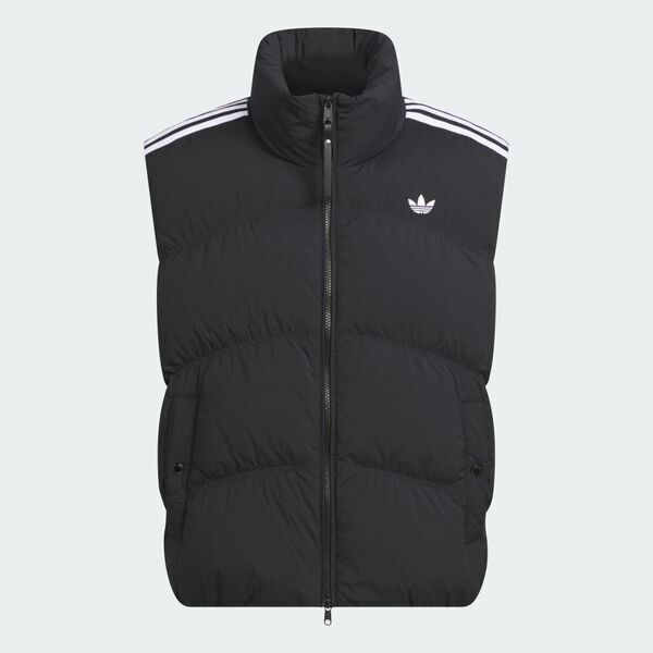 Adidas 愛迪達 Vest Down U KV0793 男 外套/夾克 休閒穿搭 黑 亞版 背心外套 防潑水