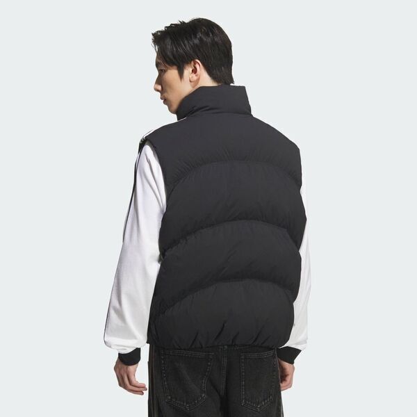 Adidas 愛迪達 Vest Down U KV0793 男 外套/夾克 休閒穿搭 黑 亞版 背心外套 防潑水
