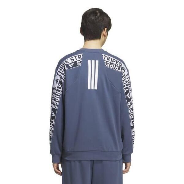 Adidas 愛迪達 Word Ft Crew KA1279 男 長袖上衣 休閒長袖 深藍 亞版