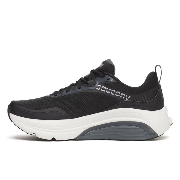 Saucony 索康尼 Omni 23 ST SA21073-100 男 慢跑鞋 寬楦 跑鞋 路跑 穩定支撐 黑 白