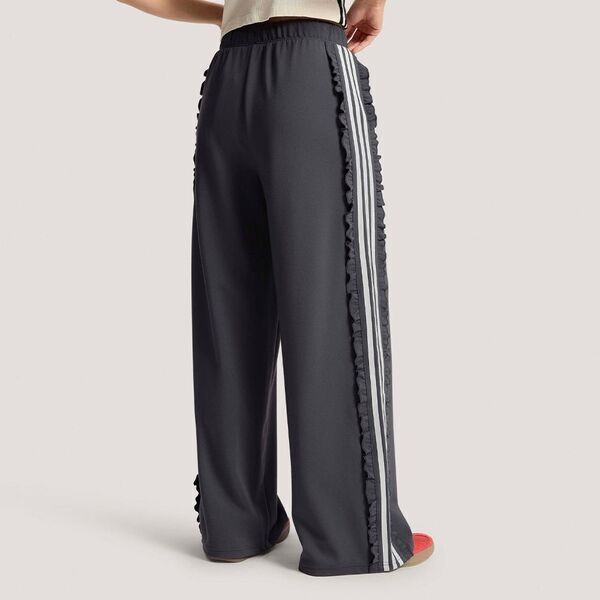 Adidas 愛迪達 Tracksuit Pant KU9385 女 長褲 運動長褲 休閒長褲 黑 亞版 輕量