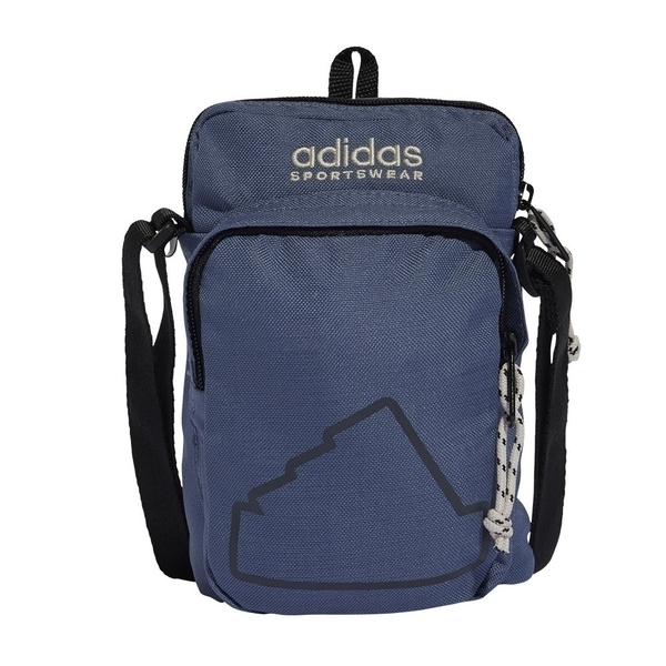 Adidas 愛迪達 Cl Org Bl IS3785 側背包 肩背 斜背 藍 小包 輕便 收納