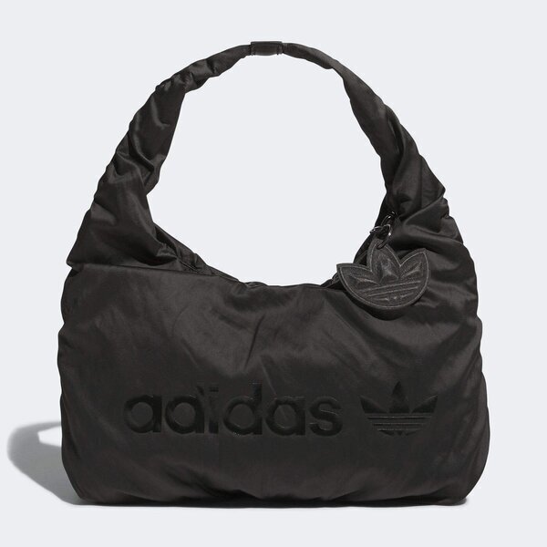 Adidas 愛迪達 Satin Small Sb2 IX5254 側背包 肩背 斜背 黑 緞面 小包 蓬鬆