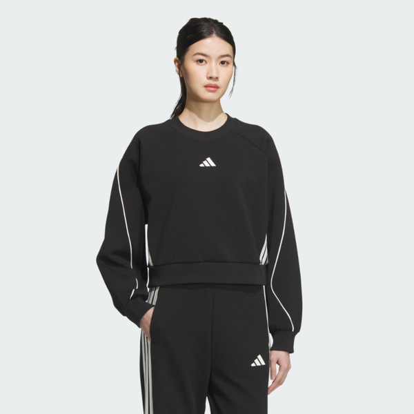 Adidas 愛迪達 Stadium Crew KC0013 女 長袖上衣 休閒長袖 黑 亞版