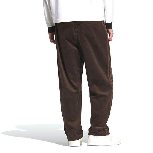 Adidas 愛迪達 Tapered Pants KS5976 男 長褲 休閒長褲 深咖啡 亞版 燈芯絨 復古時尚