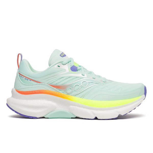 Saucony 索康尼 Omni 23 ST SA11072-141 女 慢跑鞋 跑鞋 路跑 穩定支撐 綠 橘