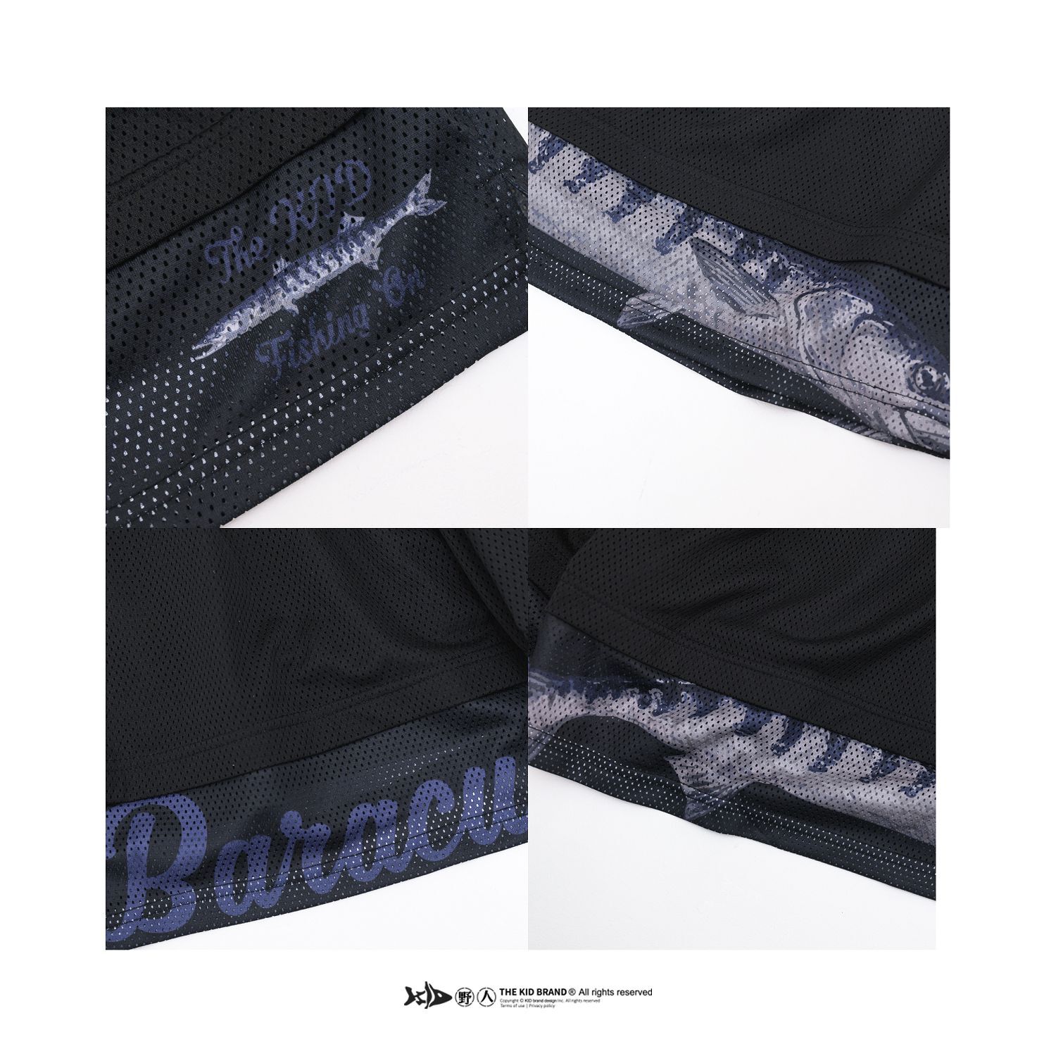 KID ® 梭子魚網眼運動短褲