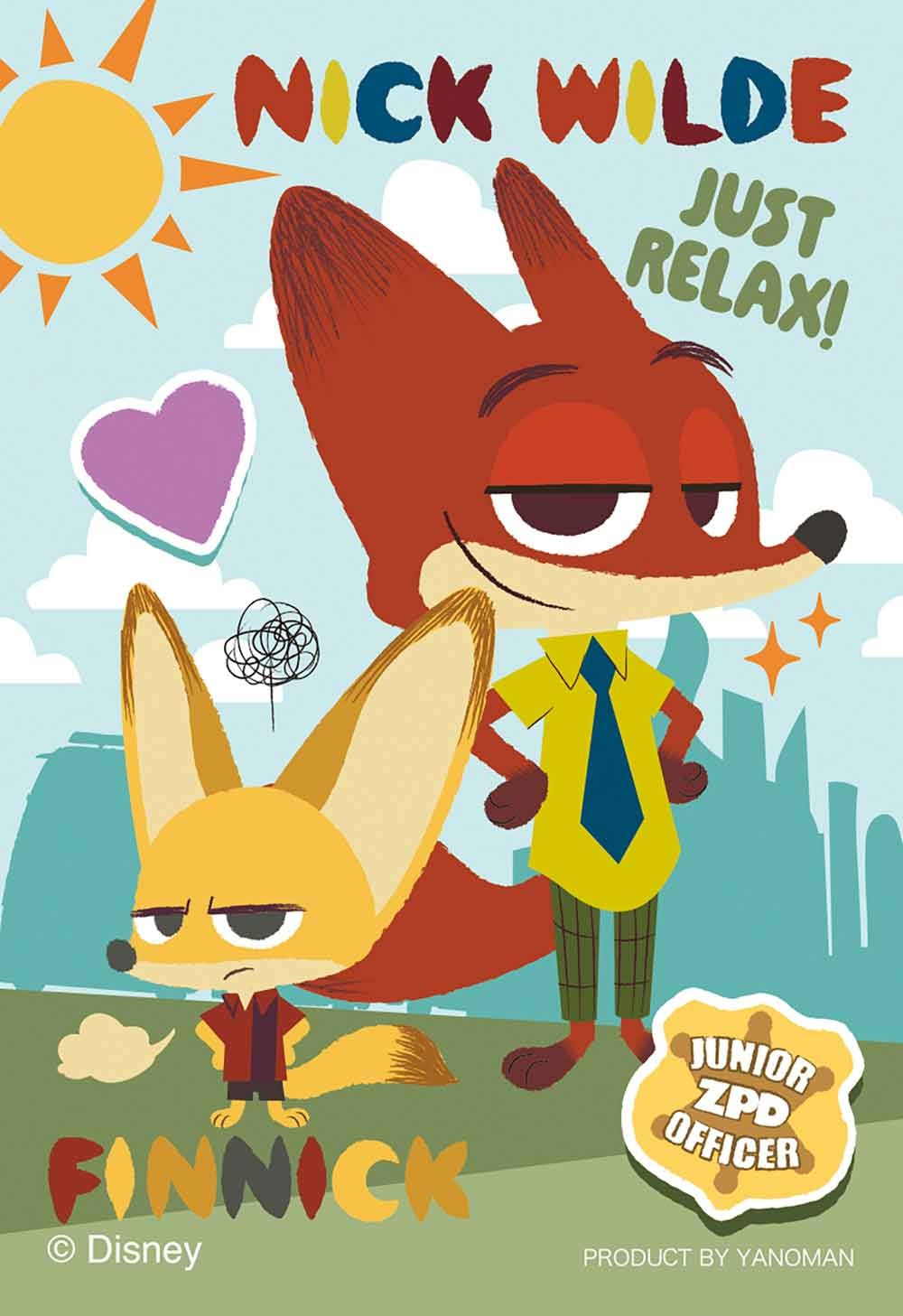 科潘·尼克和芬尼克 (迷你尺寸) (卡片款)