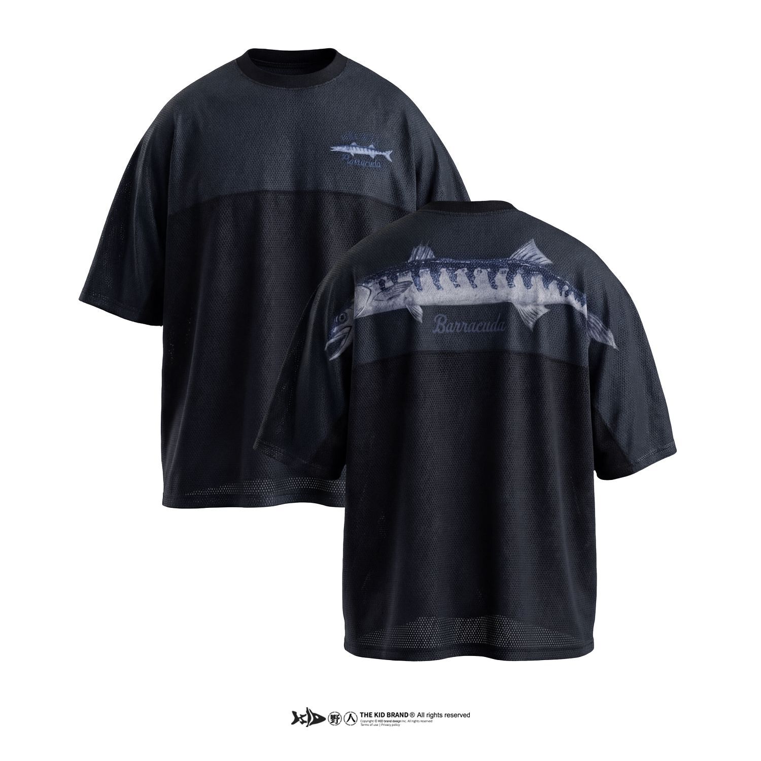 KID ® 梭子魚網眼運動上衣