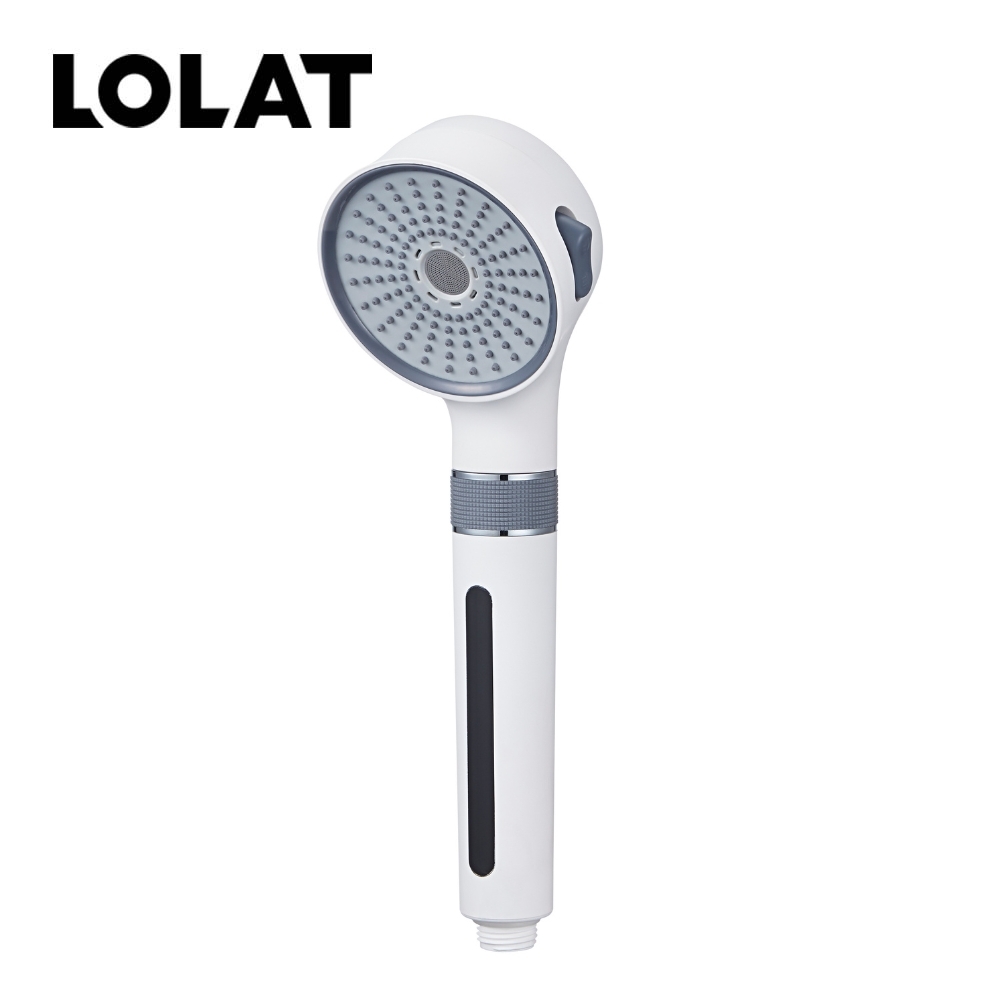 LOLAT三段過濾開關除氯蓮蓬頭-白色HS603WP