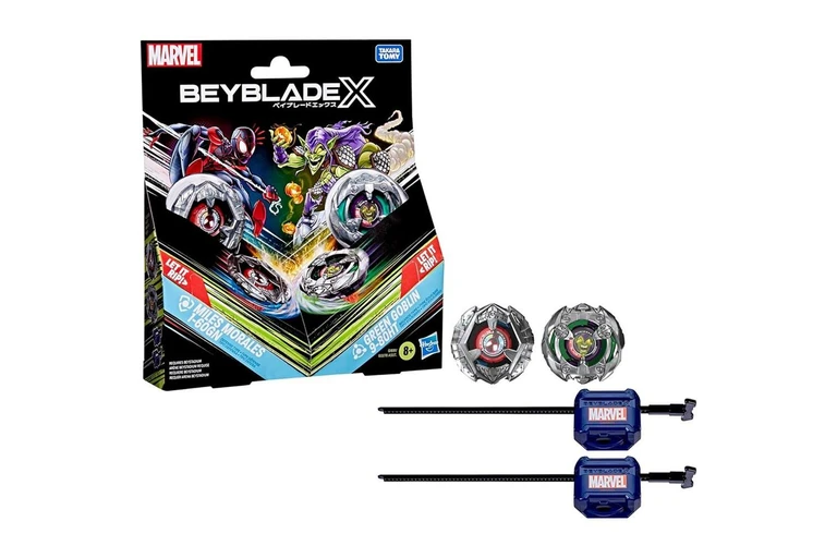 《 TAKARA TOMY 》 BEYBLADE X 戰鬥陀螺X BX-00 終極蜘蛛人/綠惡魔 (無特價跟黃金會員價)