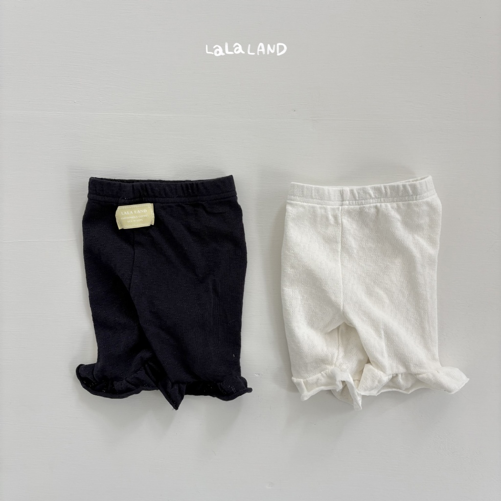 韓國🇰🇷LALA LAND 透氣花邊五分褲(6M-18M)