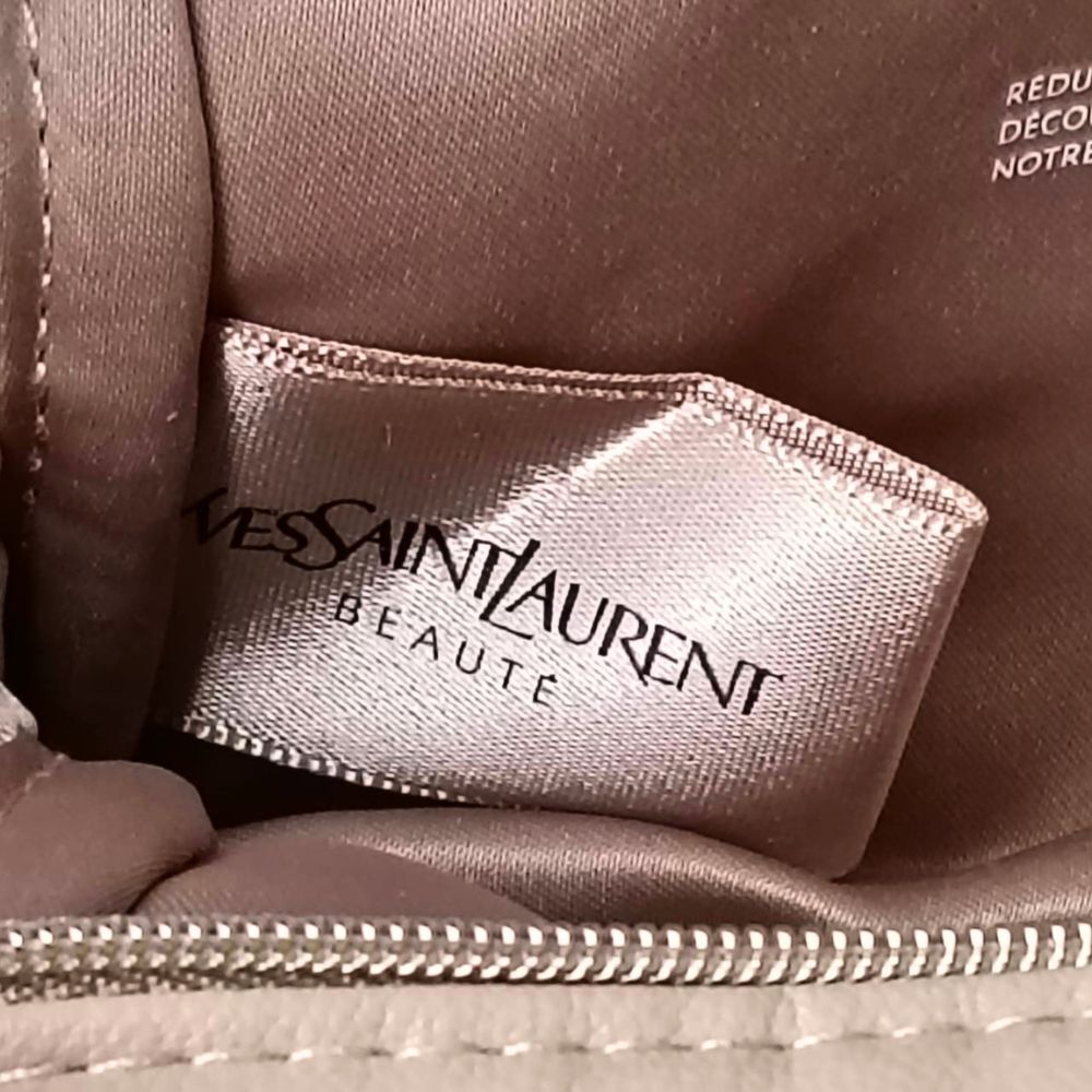 YSL 聖羅蘭 裸色金鍊化妝包