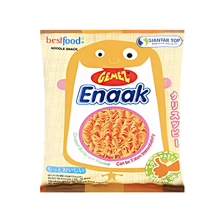 【Enaak】韓國Enaak香脆雞汁點心麵480g/420g(30入)-原味/香辣 韓國 異國 點心麵 怪獸麵 雞汁 點心 零食 原味 香辣 隨手包