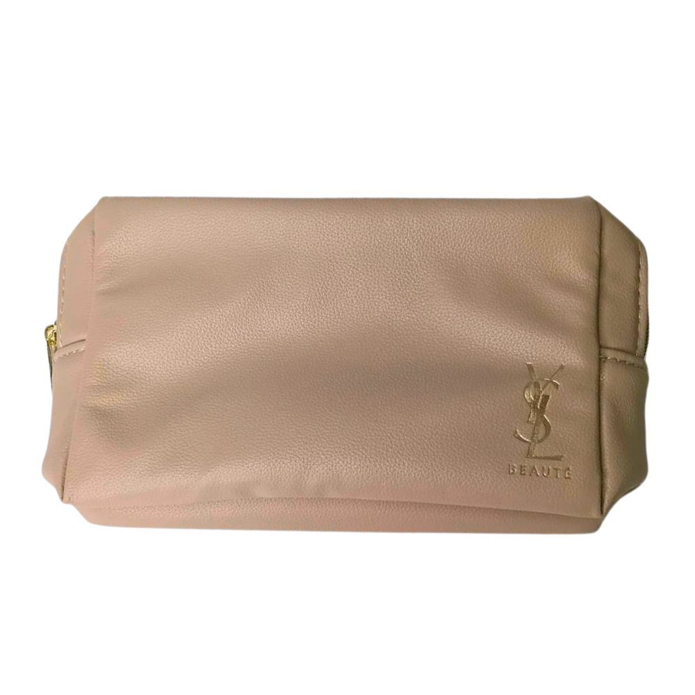 YSL 聖羅蘭 裸色金鍊化妝包