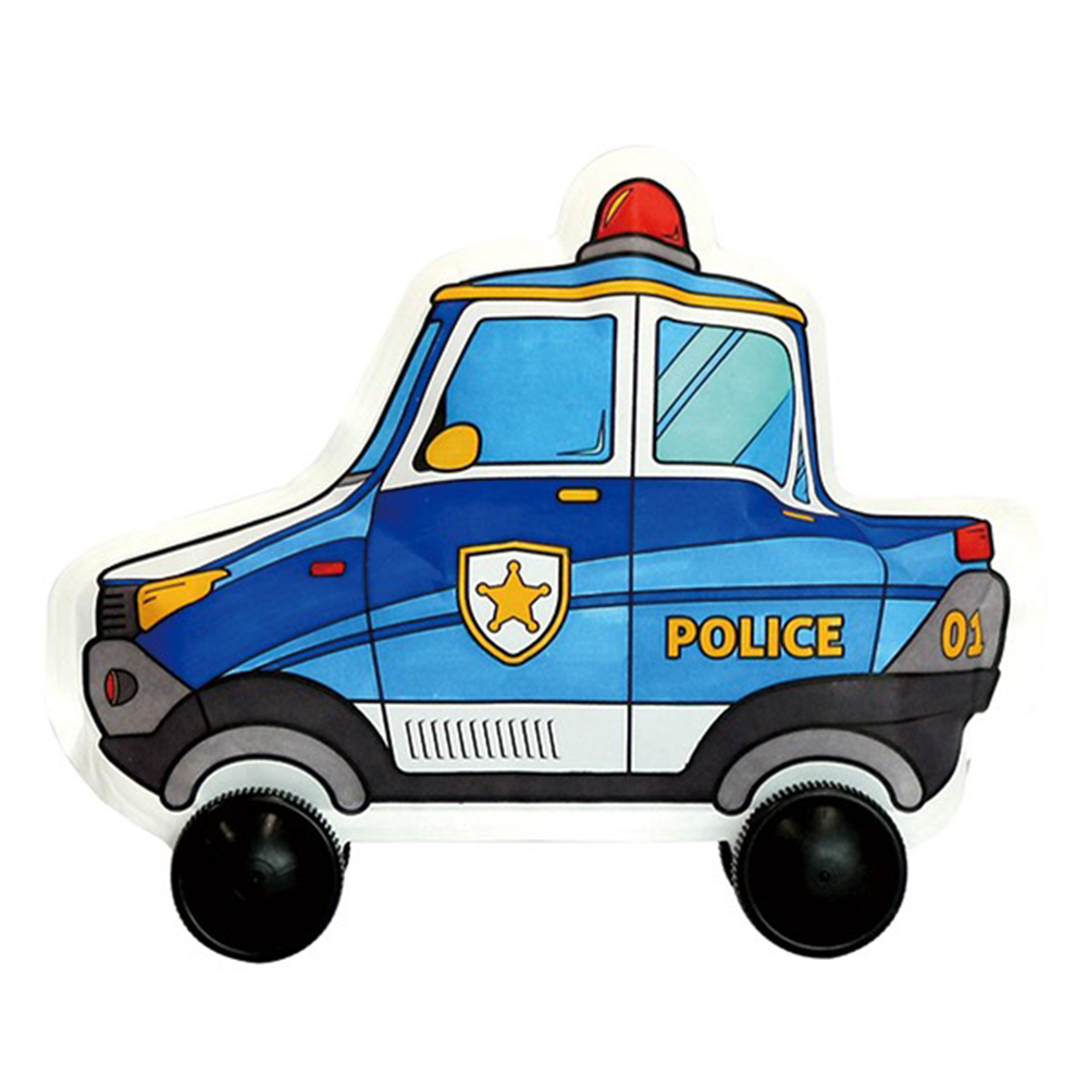 韓國 3D造型手繪紙氣球-警車系列