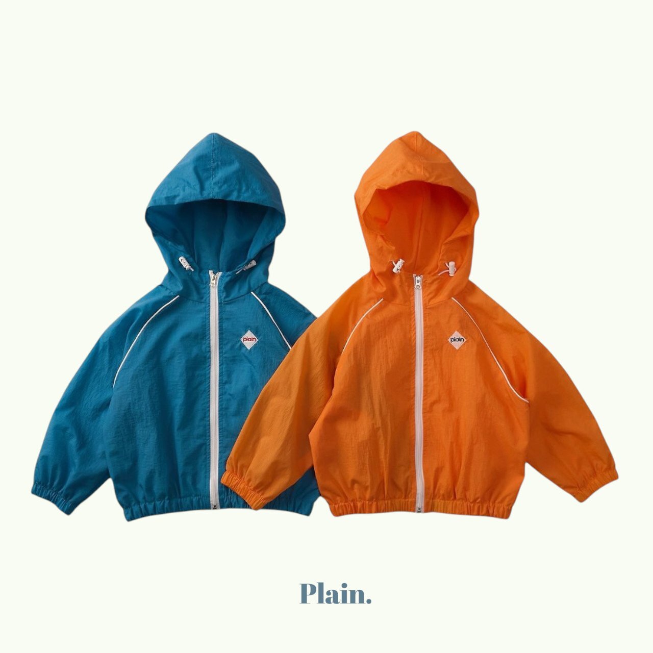 夏日撞色風衣外套