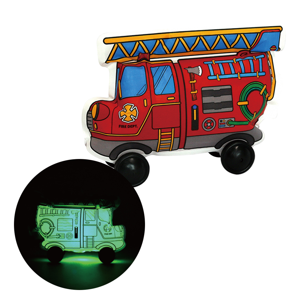 韓國 3D造型手繪紙氣球-消防車系列      (袋裝5入/派對套組)