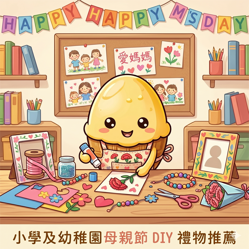 2026 母親節 DIY 禮物材料包 - 學校 NGO 採購首選 - 加油文具支援 P-Card 及報價服務