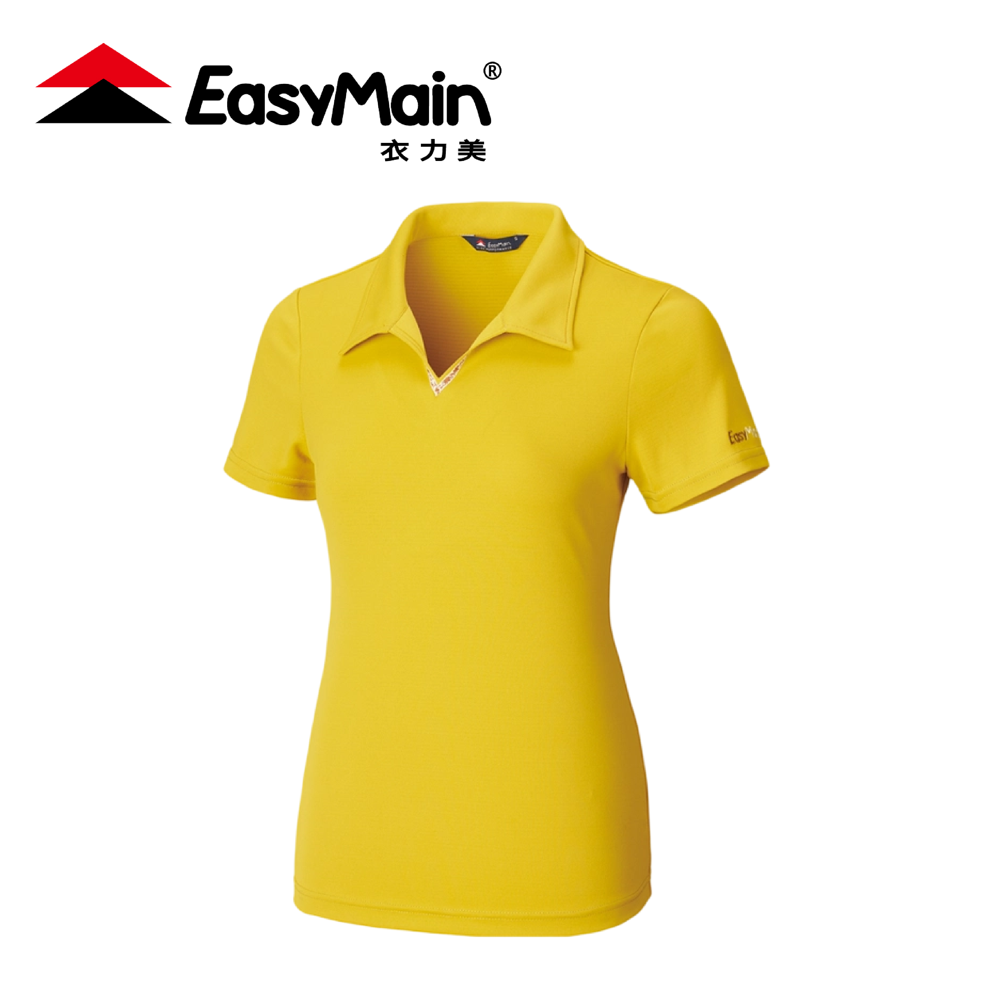 EasyMain 衣力美 調溫防臭無靜電短袖衫 女款 (2色) 10EMS26002