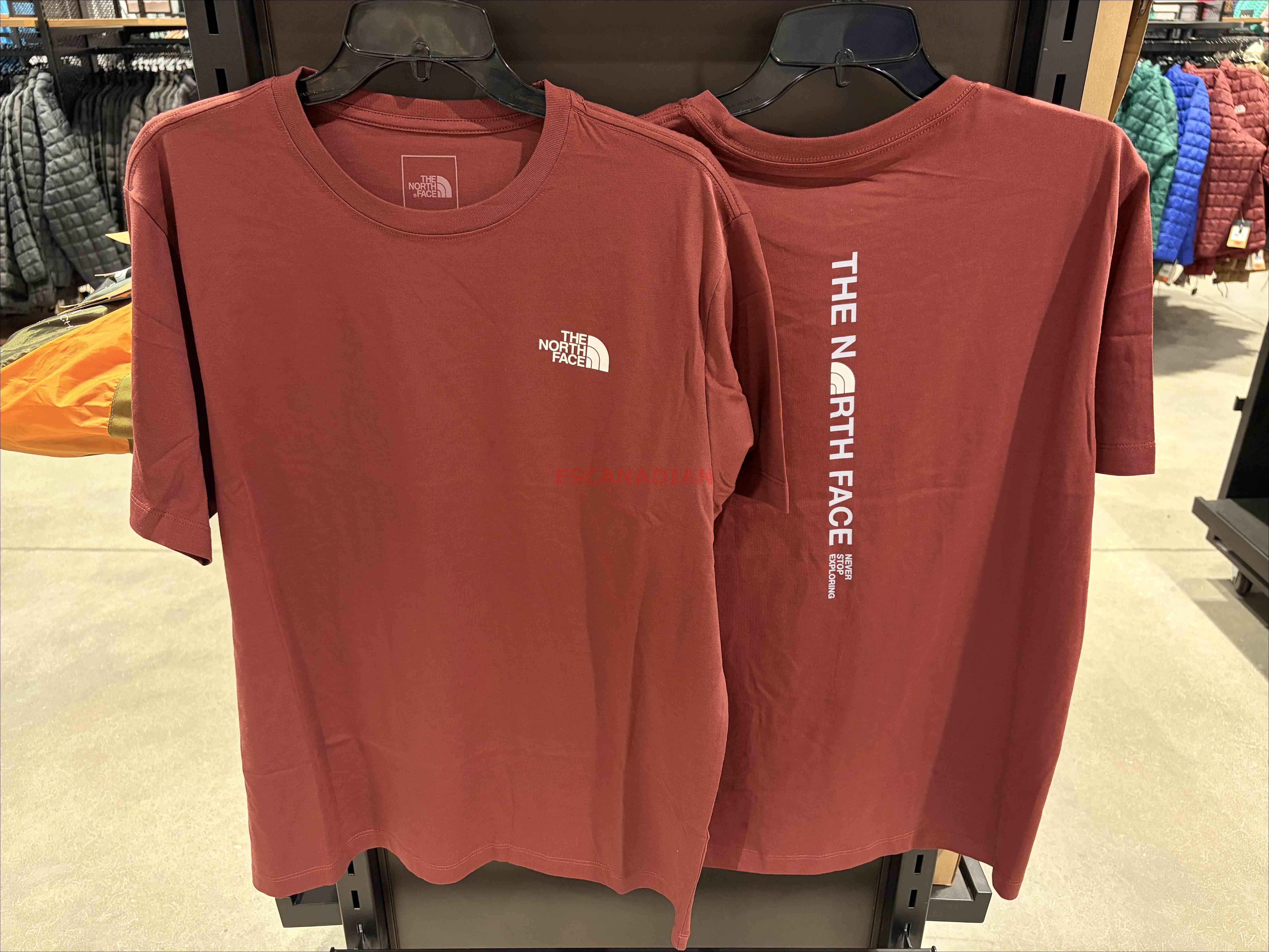 THE NORTH FACE 男大人 正反字樣標語 短TEE