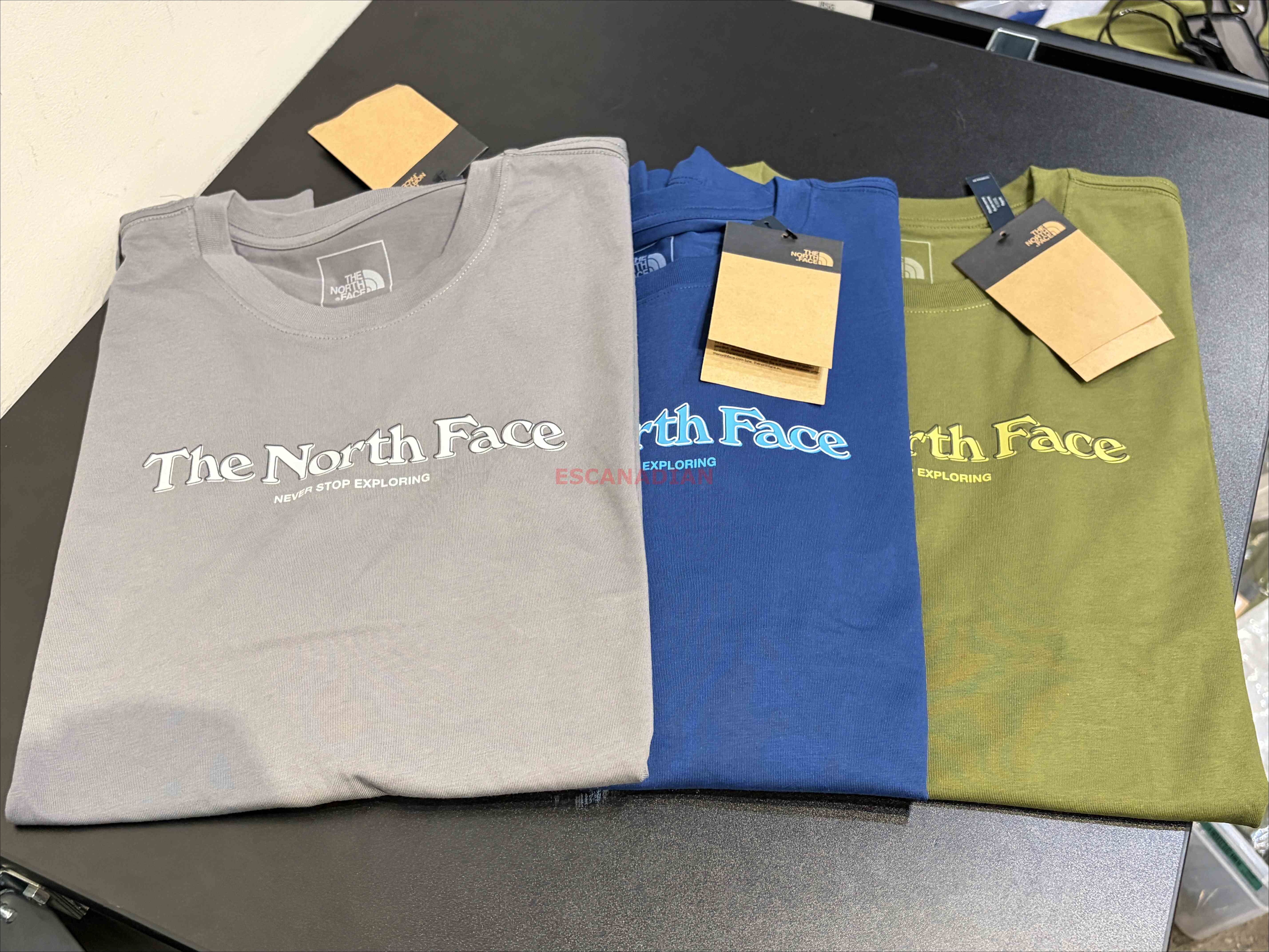 THE NORTH FACE 男大人 經典字樣 短TEE (3色)