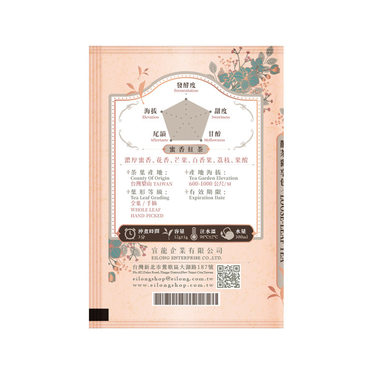 蜜香紅茶葉｜增量獨享包5入