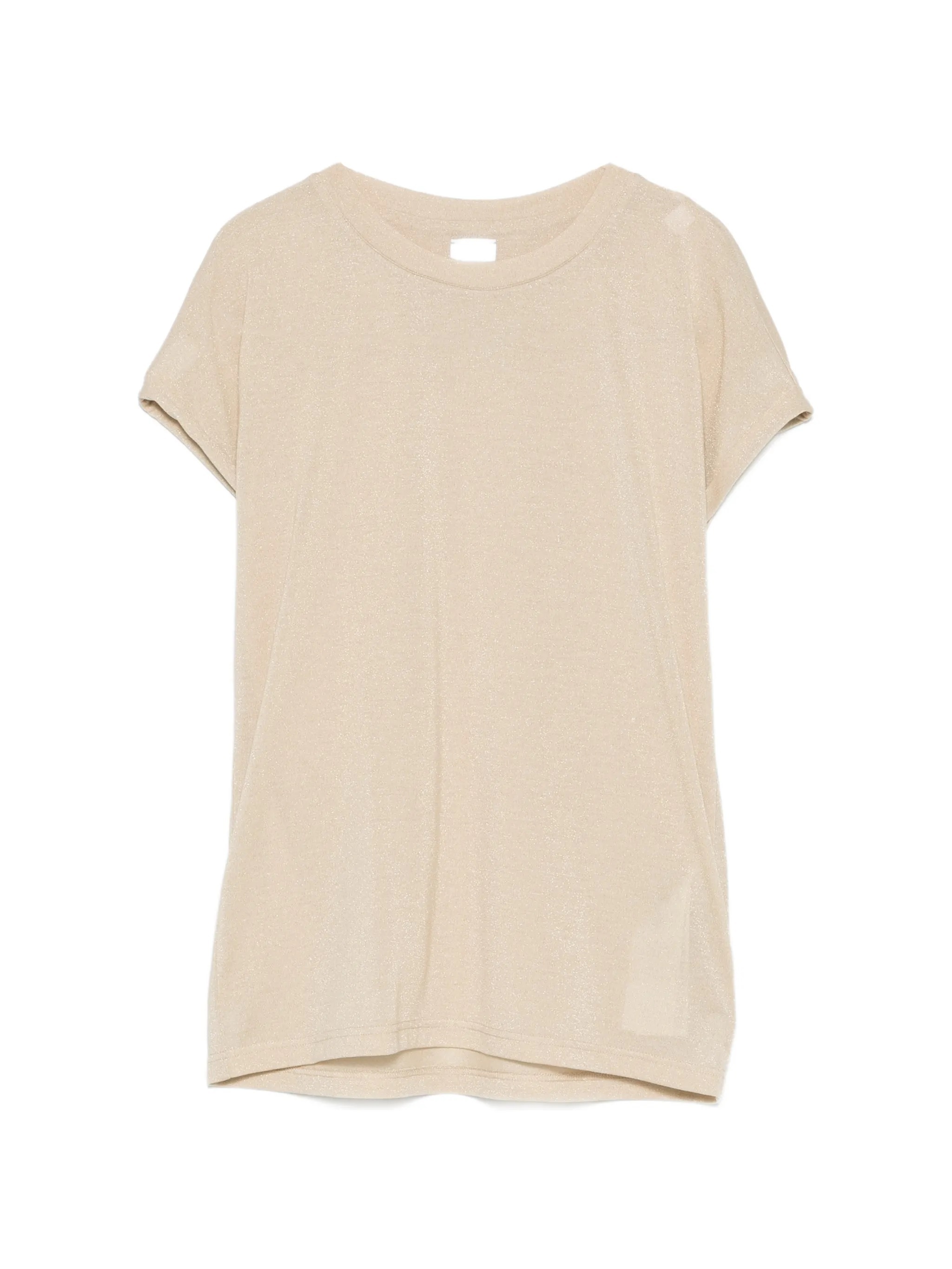 Eleventy  金蔥圓領T恤(香檳金)