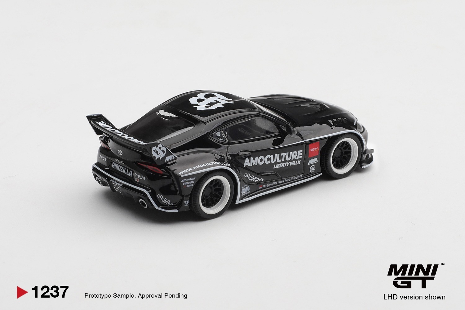 預訂:1/64 MINI GT Toyota GR Supra LB★WORKS AMOCULTURE (MGT01237-R)