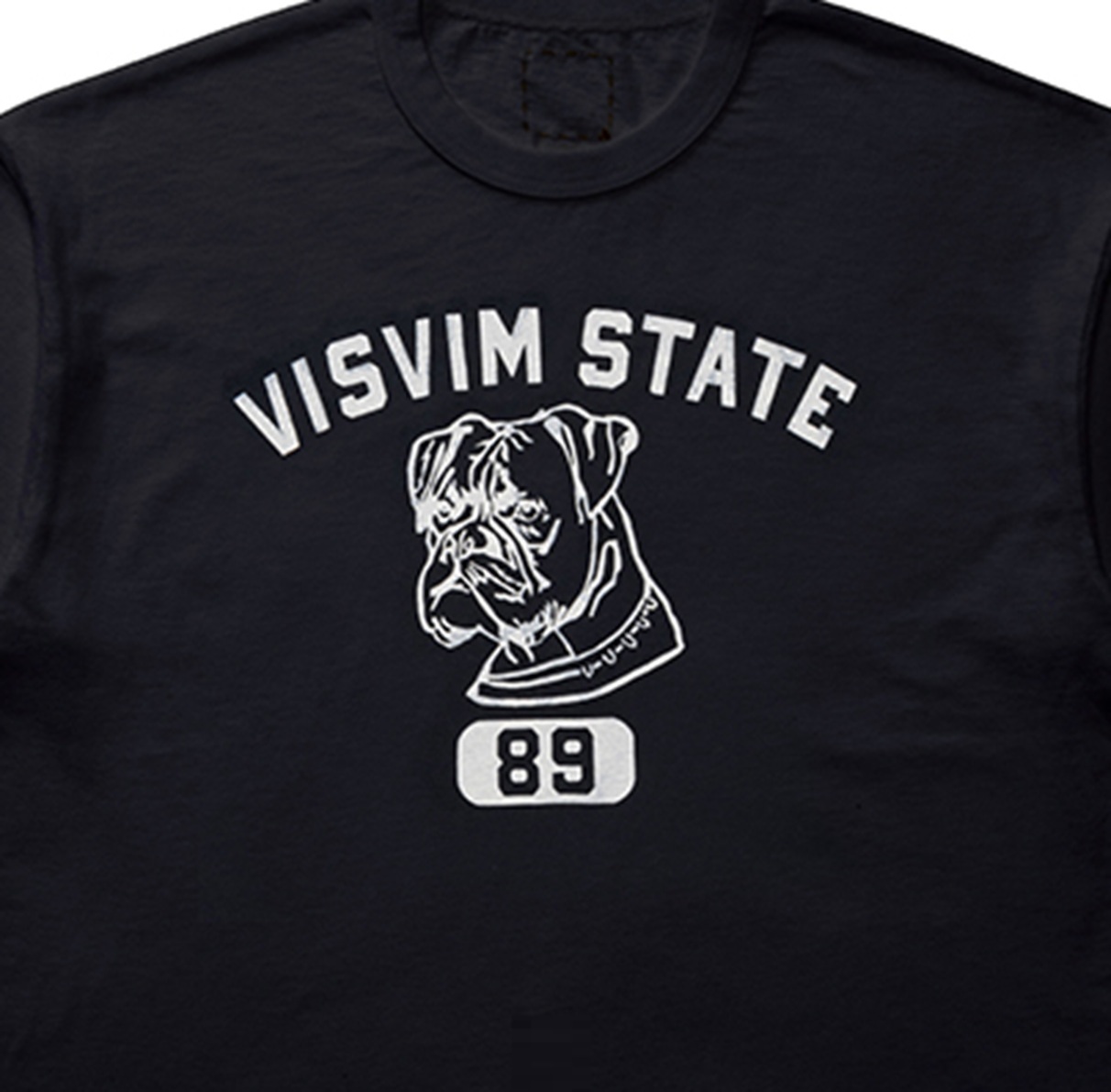 VISVIM 2026 S/S JUMBO TEE S/S 89 DMGD - BLACK PRE ORDER ITEM (預訂中)