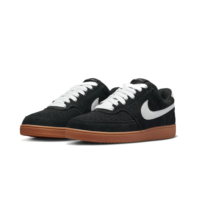 【官網限定】Nike Court Vision Low FL "Black Gum" 焦糖底 男鞋 IO7727-001 IV