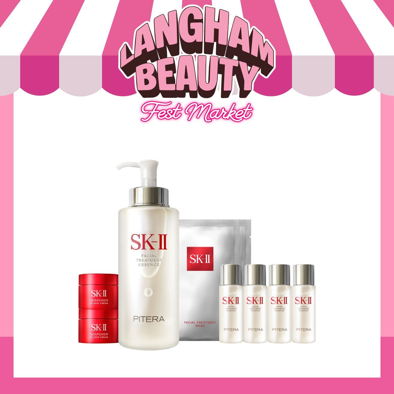 SK-II 護膚煥顏面膜精華套裝