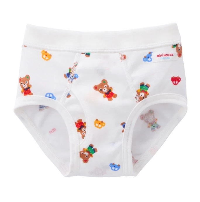 PUREVEIL 普奇熊羅紋針織三角內褲-多色