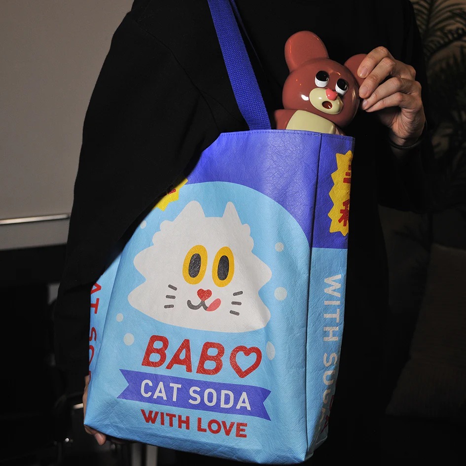 香港｜CLUB BABO 購物袋 汽水貓