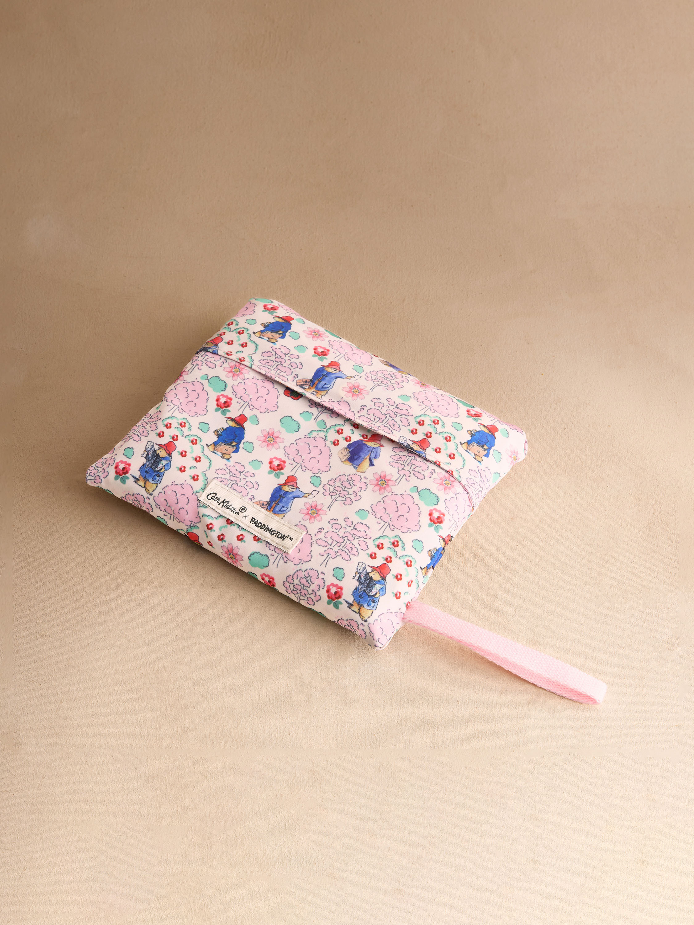 Paddington Blossom 大型可摺疊拉鍊購物袋