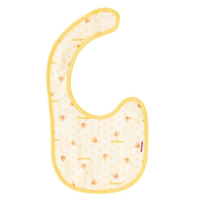 針織紗布PUREVEIL防水圍兜-小熊