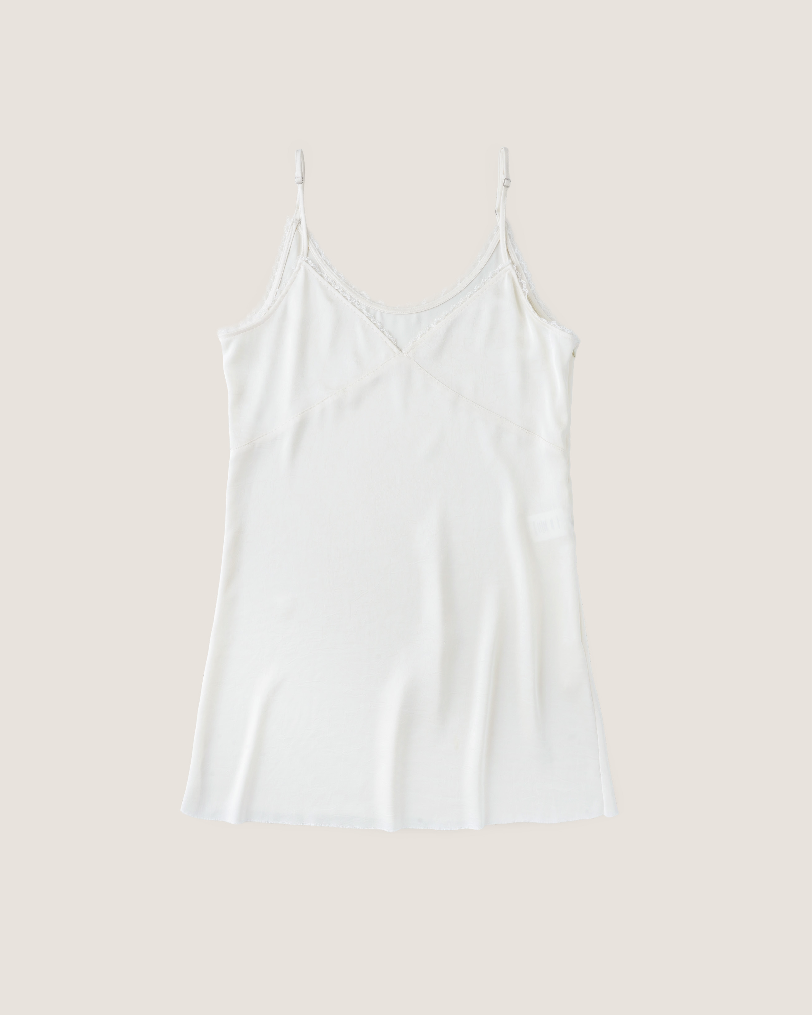 Angelina Slip Skirt - Cream