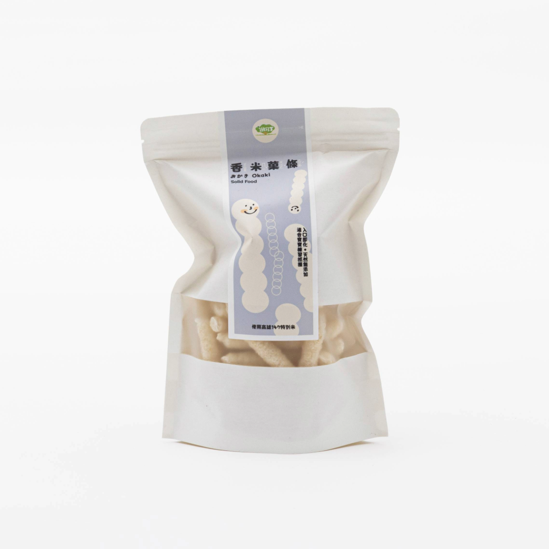 香米菓條｜芋香糙米-純天然零添加無農藥無肥料(純素)｜50g