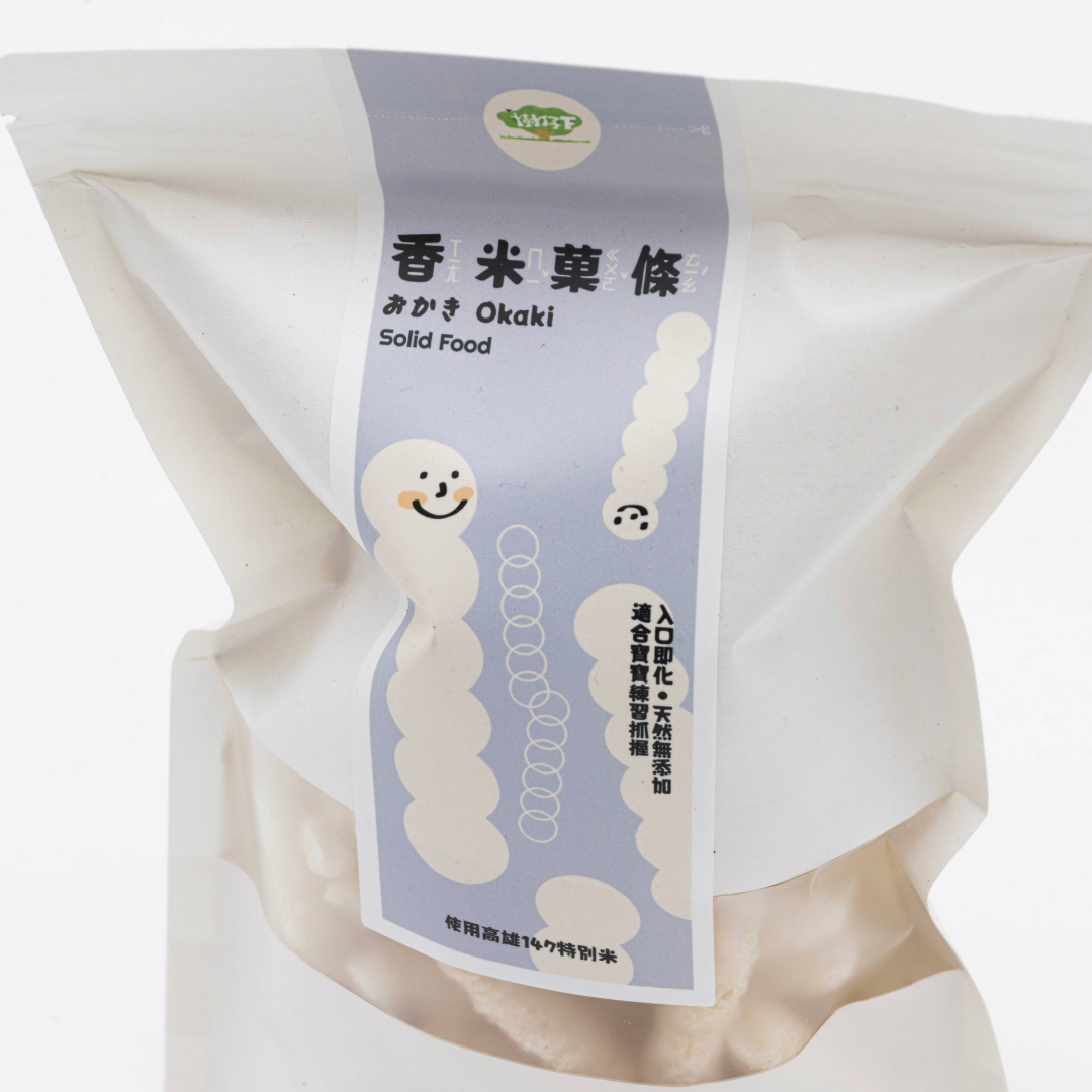 香米菓條｜芋香糙米-純天然零添加無農藥無肥料(純素)｜50g