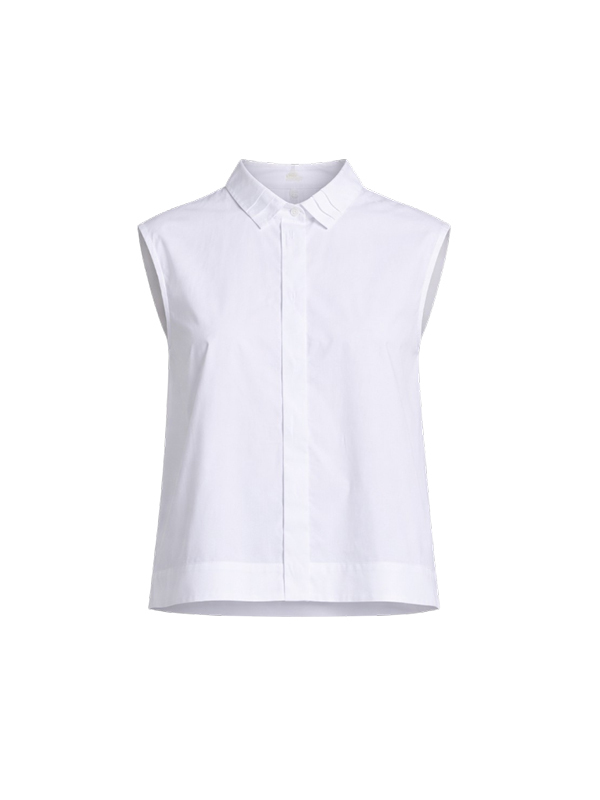 PESERICO 三層領後打摺背心