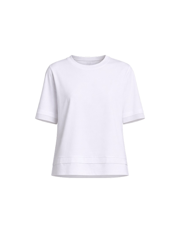 PESERICO 雙層拼接T恤