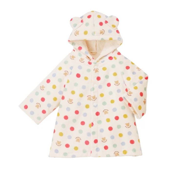 嬰兒連帽浴袍（今治毛巾）-多色